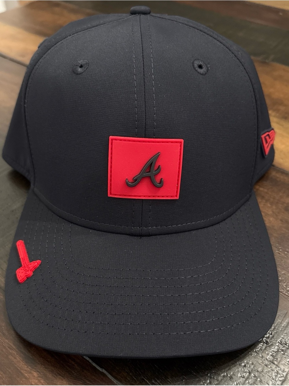 Atlanta Braves New Era 9SEVENTY 2026 Clubhouse SnapBack Hat Navy NWOT